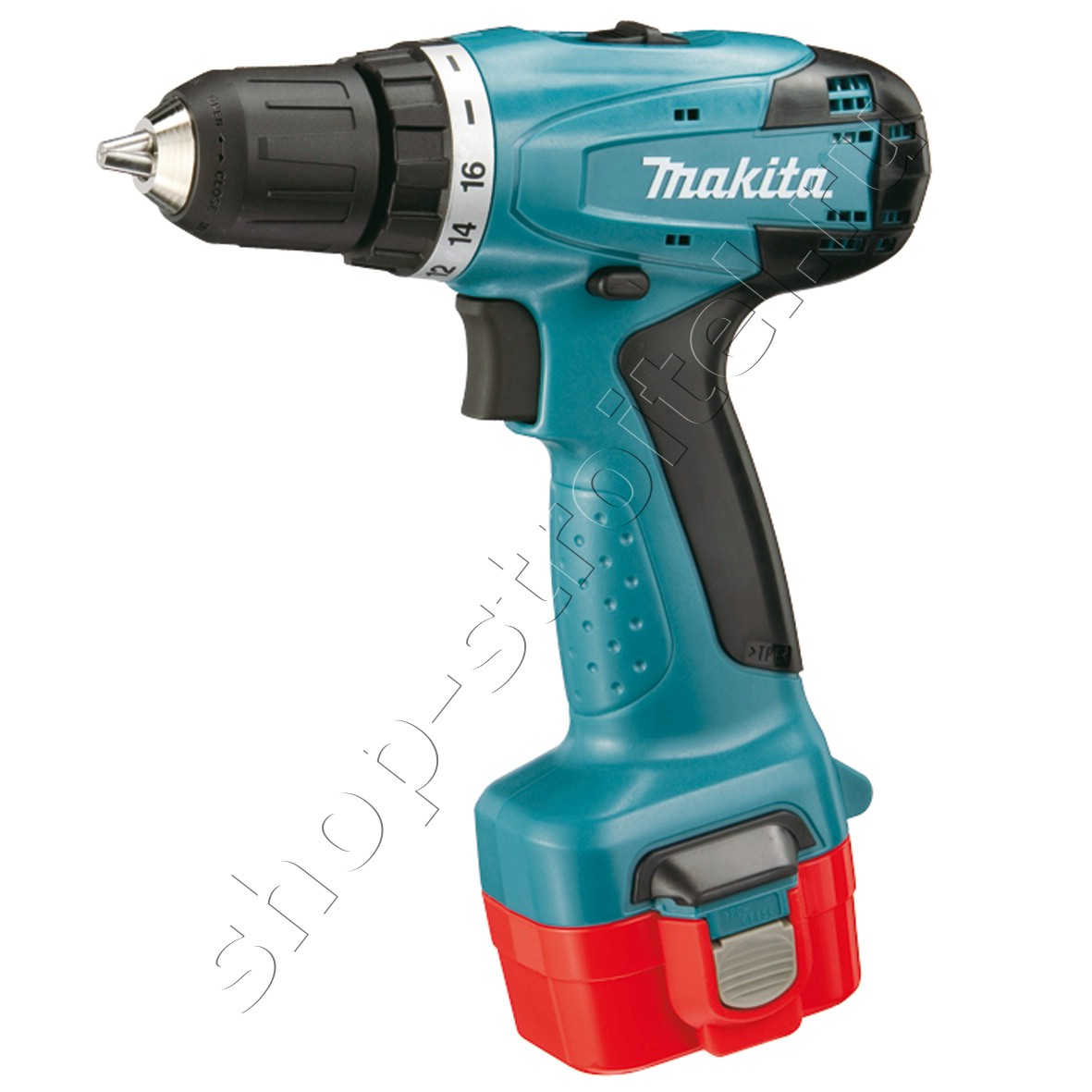 Увеличенная фотография Аккумуляторная дрель шуруповерт Makita 6261 DWPE